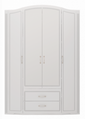Четырехдверный шкаф для одежды Виктория 2 (Ижмебель)